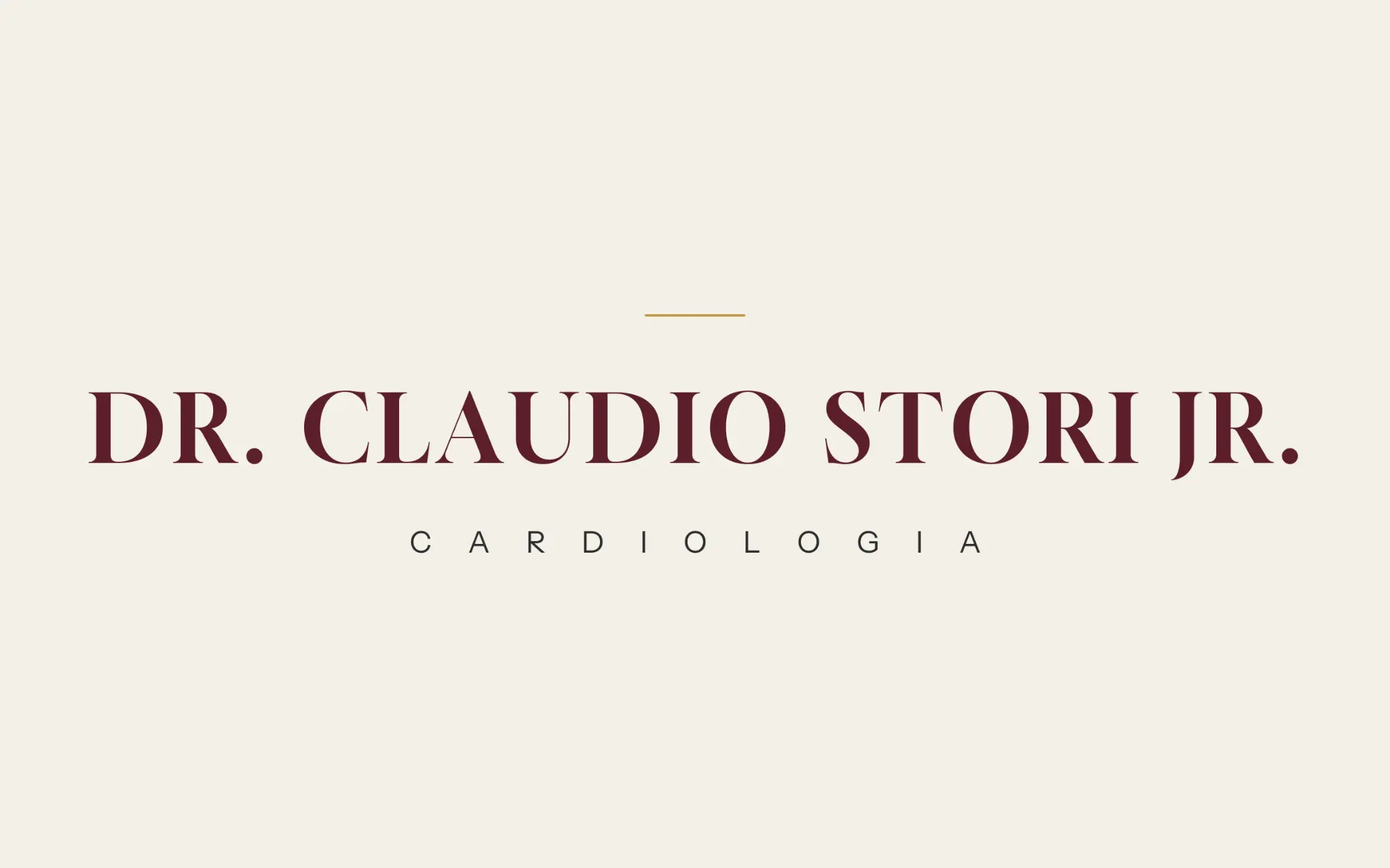 Dr. Claudio Stori Jr.